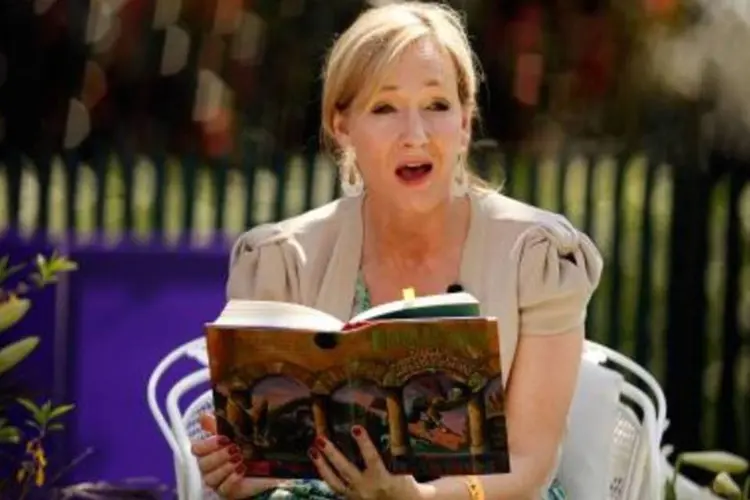 J.K. Rowling: ela chegou a depender de benefícios sociais para viver (.foto/Getty Images)