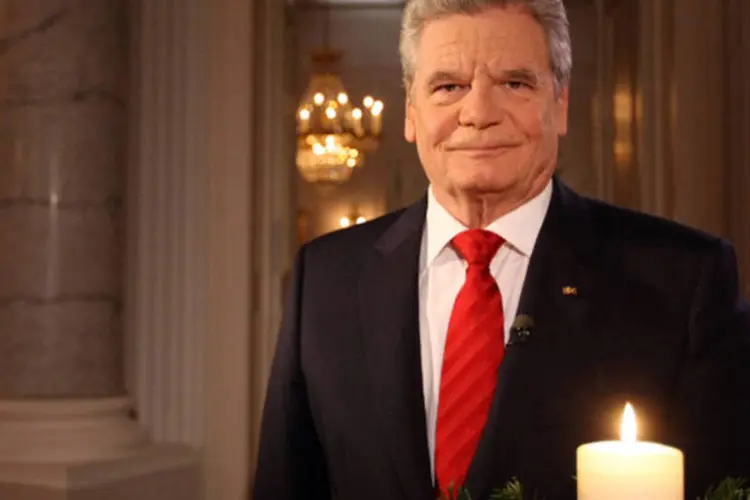 Joachim Gauck: "preocupa-me quando o papel da Alemanha na Europa, aparentemente, provoca ceticismo e desconfiança em alguns países" (Adam Berry/Getty Images)