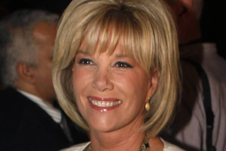 Joan Lunden durante o New York Fashion Week, em uma foto de setembro de 2008 (Joshua Lott/Reuters)