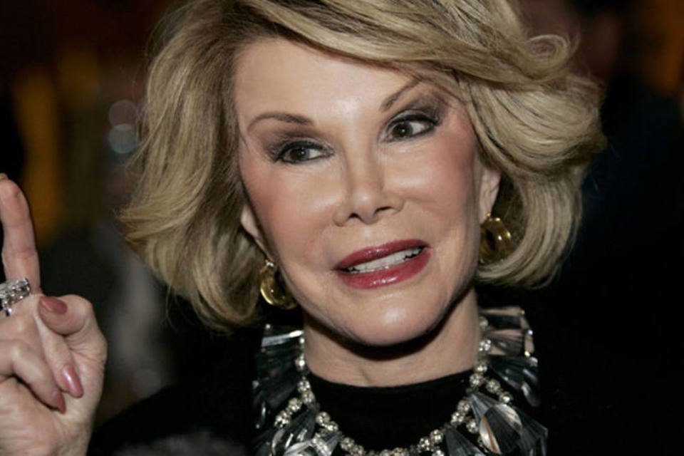Morre aos 81 anos comediante Joan Rivers