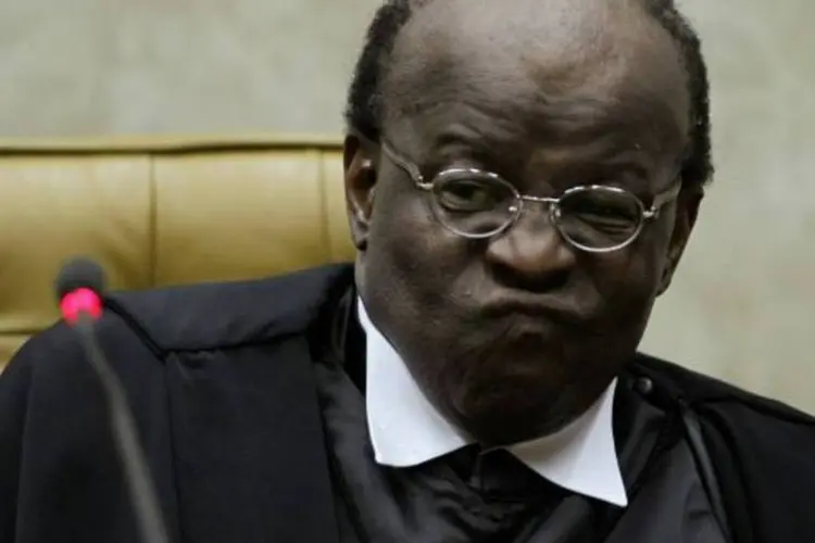 O ministro do Supremo Tribunal Federal, Joaquim Barbosa (Ueslei Marcelino/Reuters)