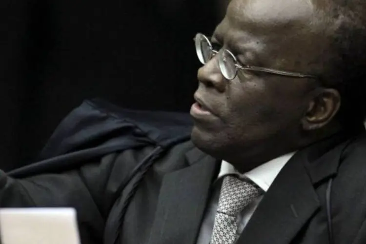 O ministro do Supremo Tribunal Federal (STF), Joaquim Barbosa (Ueslei Marcelino/Reuters)