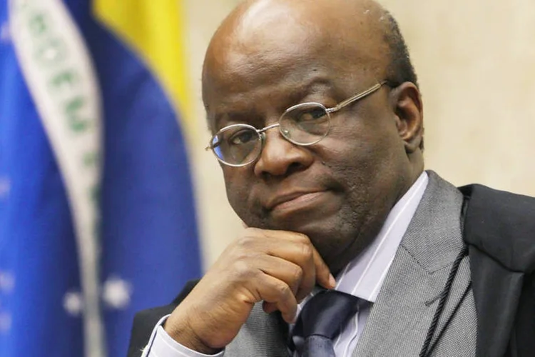 Joaquim Barbosa: "Ainda falta muita coisa", disse, sobre a candidatura (Nelson Kr./STF/Reprodução)