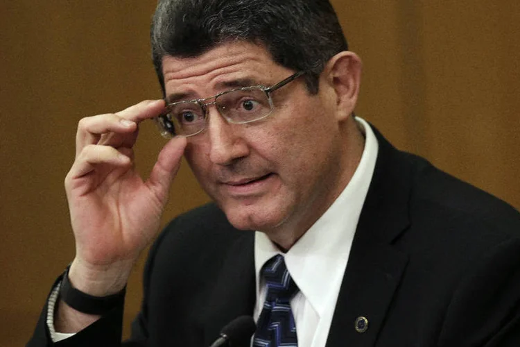 
	O ministro da Fazenda, Joaquim Levy: o doutorado de Levy em Economia e sua experi&ecirc;ncia em gest&atilde;o de ativos no segundo maior banco do Brasil n&atilde;o ser&atilde;o suficientes
 (Ueslei Marcelino/Reuters)