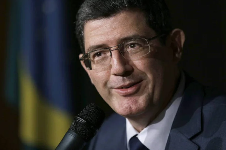 
	Levy: ministro tomou parte de reuni&atilde;o anual dos presidentes de bancos centrais, em paralelo ao F&oacute;rum Econ&ocirc;mico
 (Ueslei Marcelino/Reuters)