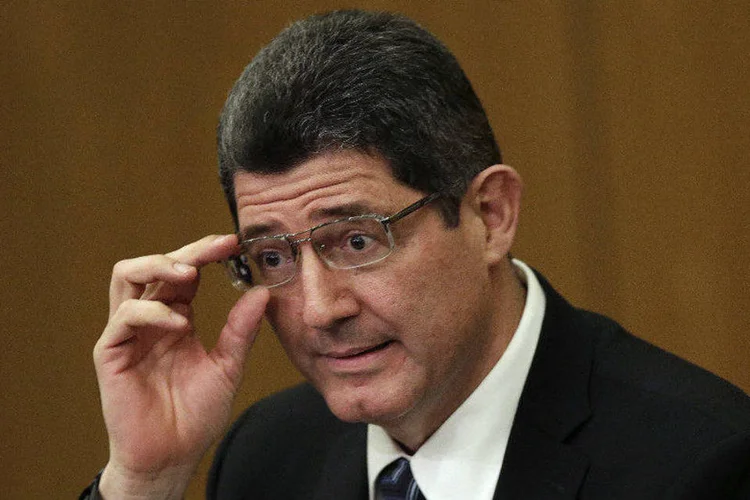 
	Joaquim Levy: o ministro falou abertamente sobre a necessidade de eleva&ccedil;&atilde;o de impostos de forma a seguir o &quot;imperativo da disciplina fiscal&quot;
 (Ueslei Marcelino/Reuters)