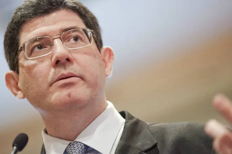 Joaquim Levy: presidente do BNDES pediu demissão na manhã deste domingo (16) (Thomas Lee/Bloomberg)