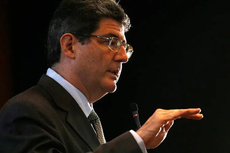 
	Joaquim Levy: o ministro participa pela manh&atilde; da audi&ecirc;ncia p&uacute;blica na Comiss&atilde;o de Assuntos Econ&ocirc;micos (CAE) do Senado
 (REUTERS/Paulo Whitaker)