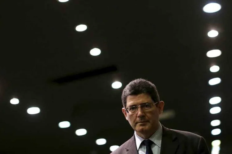 
	O ministro da Fazenda, Joaquim Levy: ano foi marcado por tens&otilde;es dentro do governo
 (REUTERS/Ueslei Marcelino)