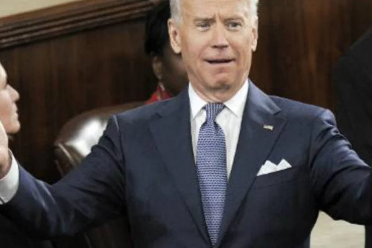 Joe Biden: Biden enfatizou que o único caminho viável para a paz e a estabilidade na Ucrânia é por meio do diálogo e de um compromisso genuíno para compor um novo governo (Saul Loeb/AFP)