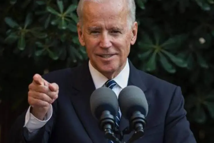 
	O vice-presidente americano, Joe Biden: Biden elogiou ainda a reforma da imigra&ccedil;&atilde;o
 (Andrew Caballero-Reynolds/AFP)