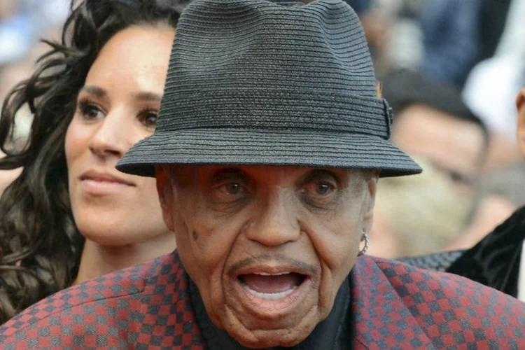Joe Jackson, pai de Michael Jackson, durante evento em Cannes (Jean-Pierre Amet/Reuters)