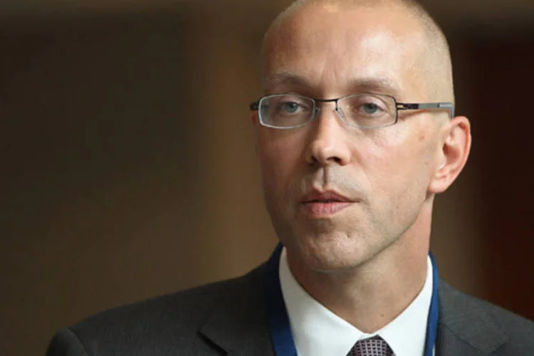 
	J&ouml;rg Asmussen: o BCE faz parte da troica, juntamente com a Comiss&atilde;o Europeia e o Fundo Monet&aacute;rio Internacional, encarregada de monitorar o programa de resgate
 (Sean Gallup/Getty Images)