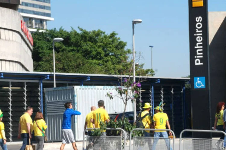 Estação Pinheiros: a promotoria recorreu da sentença, dizendo que a tese da defesa é a "mais fácil e rasa" (Guilherme Dearo/Exame.com)
