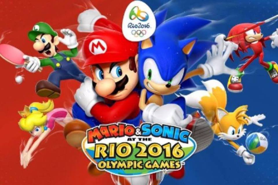Nintendo anuncia game de Mario e Sonic nas Olimpíadas-2016