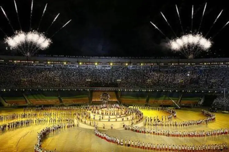 Abertura do Pan em 2007, no Rio de Janeiro: eventos esportivos incentivam o turismo no Brasil (Ricardo Stuckert/Wikimedia Commons)