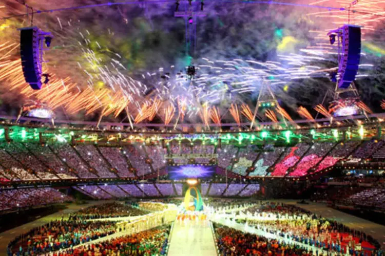 Jogos Olímpicos de Londres geraram mais de 150 milhões de mensagens no Twitter e é o assunto mais popular do ano na rede social (Jamie Squire/ Getty Images)
