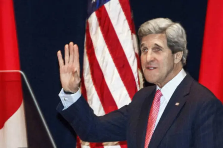 
	O secret&aacute;rio de estado dos EUA, John Kerry: Kerry ressaltou que as autoridades israelenses &eacute; que devem decidir&nbsp;&quot;como e quando&quot;&nbsp;confirmar estas informa&ccedil;&otilde;es.
 (REUTERS/Paul J. Richards/Pool)