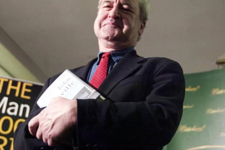 John Banville: escritor recebeu em 2005 seu prêmio mais importante por “O Mar” (AFP/Getty Images)