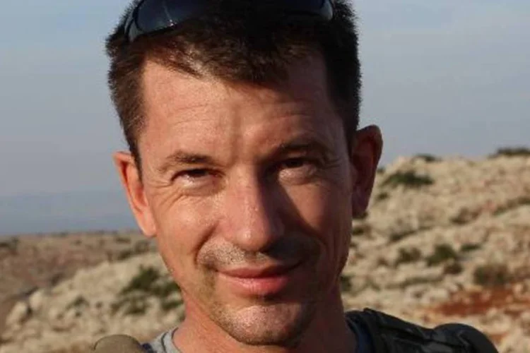 
	O jornalista brit&acirc;nico John Cantlie: Cantlie foi sequestrado em novembro de 2012
 (AFP)