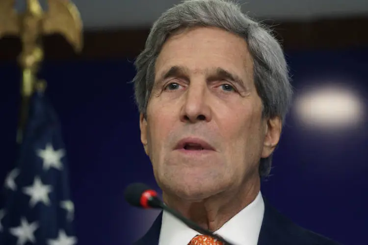 
	John Kerry: ainda restam alguns passos a dar na normaliza&ccedil;&atilde;o de rela&ccedil;&otilde;es, disse
 (Rick Wilking/Reuters)
