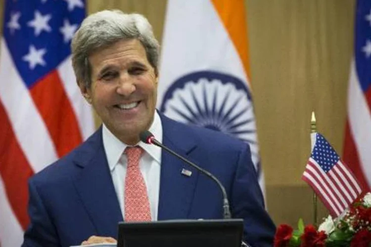 Secretário de Estado americano, John Kerry: "EUA têm a esperança de que é possível" (Lucas Jackson/AFP)