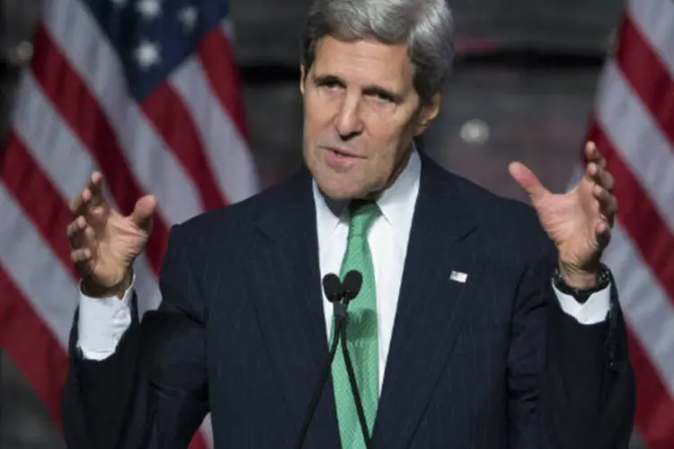 
	O secret&aacute;rio de Estado americano, John Kerry: Kerry disse que a economia da R&uacute;ssia ser&aacute; afetada de forma significante pelas escolhas do pa&iacute;s
 (Andrew Harrer/Bloomberg)