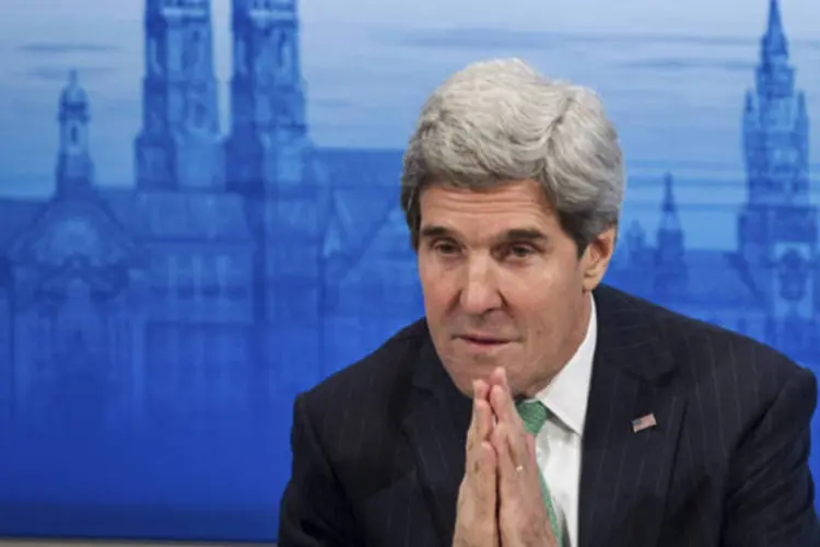 Secretário de Estado dos EUA, John Kerry, durante conferência anual sobre segurança realizada em Munique (Lukas Barth/Reuters)