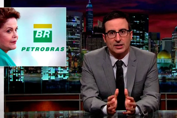 John Oliver satiriza Dilma e Petrobas (Reprodução/Youtube)
