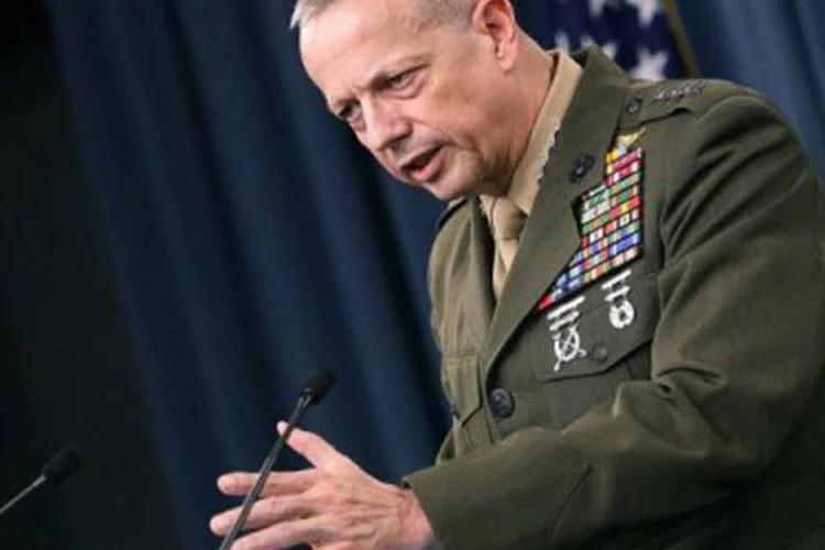 O general John Allen: um funcionário próximo ao general Allen negou, por sua vez, qualquer vínculo entre John Allen e Jill Kelley (©AFP/Getty Images / Mark Wilson)