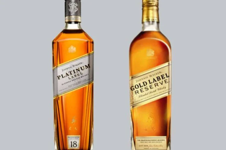  Novos blends são o Gold Label Reserve e o Platinum Label e focam no aquecimento da categoria no mercado nacional (Divulgação)
