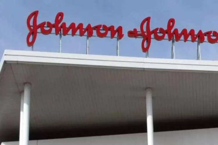 Logotipo da empresa Johnson & Johnson (Cristina Arias/Getty Images)