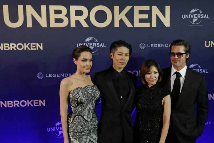 Angelina Jolie: "eu precisava desesperadamente conhecer um homem como Louis Zamperini em minha vida (Jason Reed/Reuters)