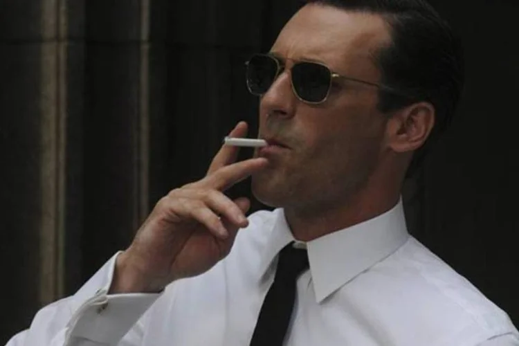 Jon Hamm em Mad Men: série é a atual tricampeã do Emmy (Divulgação/Michael Yarish/AMCTV)