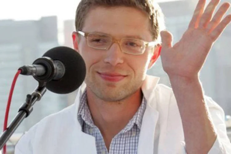 Jonah Lehrer em Nova York: escritor inventou declarações de Bob Dylan (Thos Robinson/AFP)