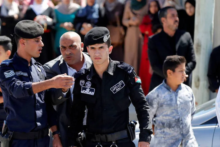 
	Pol&iacute;cia: a morte de Amre despertou uma onda de raiva e ressentimento na Jord&acirc;nia
 (Muhammad Hamed/Reuters)