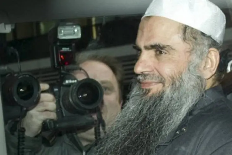 Qatada é um pregador islamita que já foi considerado o braço direito de Osama bin Laden na Europa
 (Miguel Medina/AFP)