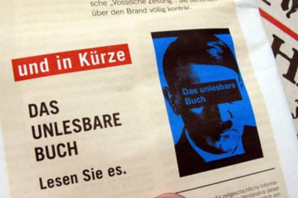 Judeus alemães aprovam publicação de "Mein Kampf"