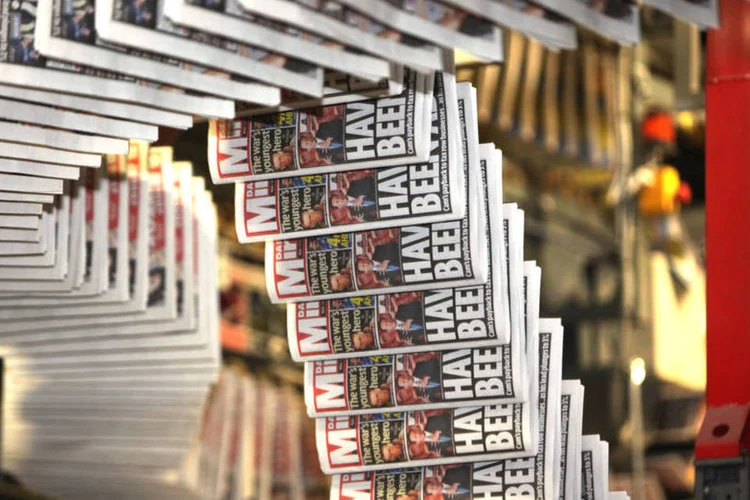 
	Jornais: &quot;The New Day&quot; ser&aacute; o primeiro jornal de tiragem nacional publicado no Reino Unido nos &uacute;ltimos 30 anos
 (Chris Ratcliffe/Bloomberg)