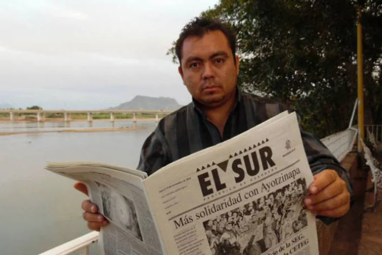 
	O jornalista Israel Flores: &quot;aqui, a autocensura &eacute; a ferramenta mais importante para salvar nossa vida&rdquo;
 (Leandra Felipe/ABr)