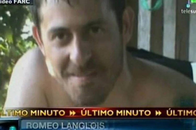 Langlois, um correspondente da emissora France 24 de 35 anos, está em poder das Farc desde 28 de abril (©AFP / --)