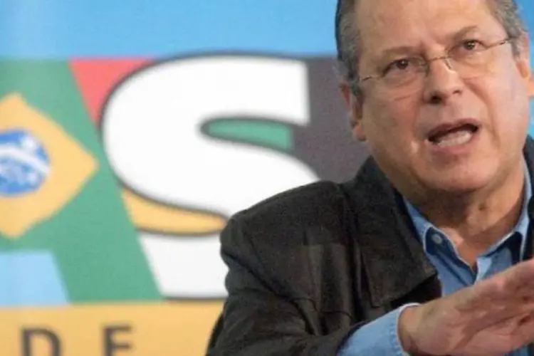 José Dirceu, ex-ministro-chefe da Casa Civil: ele é um dos réus do processo. (Marcello Casal Jr./Agência Brasil)