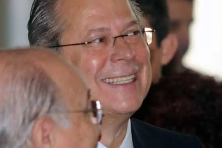 José Dirceu, ex-ministro da Casa Civil e acusado de ser o "chefe"do mensalão, está perto da absolvição (AGÊNCIA BRASIL)