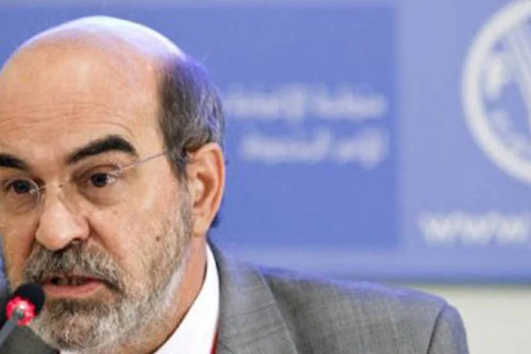 José Graziano da Silva: "o que faz falta são duas coisas: recursos e cooperação internacional para apoiar esses países mais frágeis" (Alessia Pierdomenico/AFP)