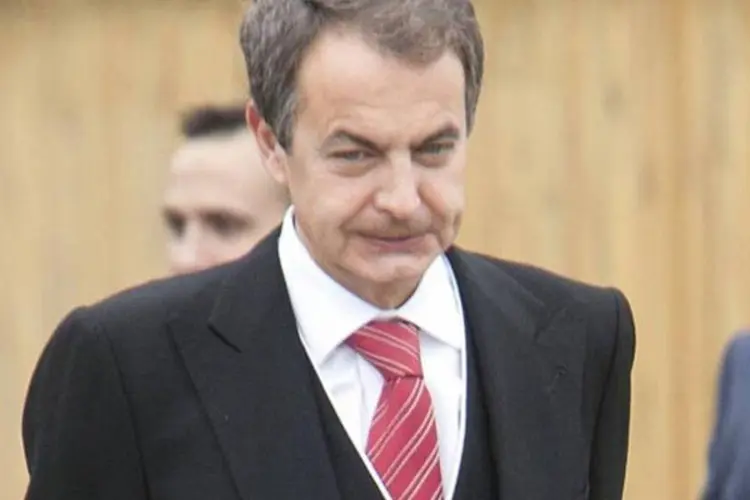 Zapatero já havia autorizado a participação do país nas operações na Líbia (Eduardo Parra/Getty Images)