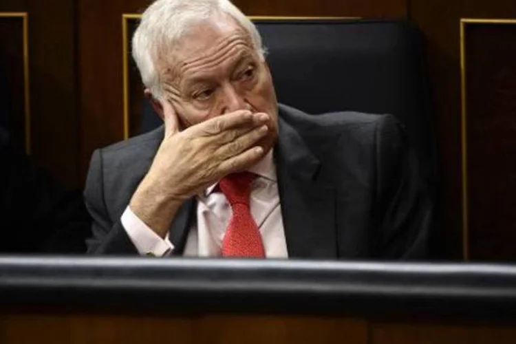 Margallo sobre visita de Zapatero à Cuba: "supõe uma extraordinária deslealdade na gestão da política externa" (Pierre-Philippe Marcou/AFP)