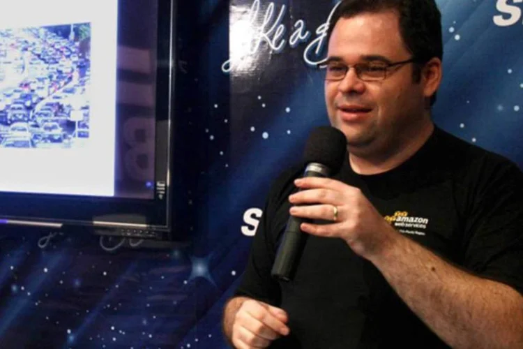 José Papo, evangelista técnico da Amazon: a empresa se destaca por oferecer escalabilidade aos clientes (Mario Miranda/LUZ)