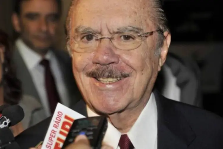 José Sarney teve como único adversário Randolfe Rodrigues, do PSOL do Amapá (José Cruz/AGÊNCIA BRASIL)