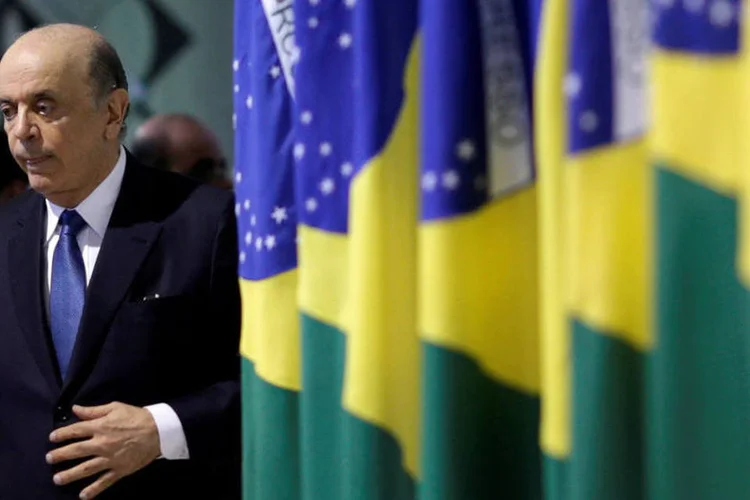 
	Jos&eacute; Serra: os executivos disseram que parte do dinheiro foi paga no Brasil e outra parte foi paga por meio de dep&oacute;sitos em contas no exterior
 (Ueslei Marcelino / Reuters)