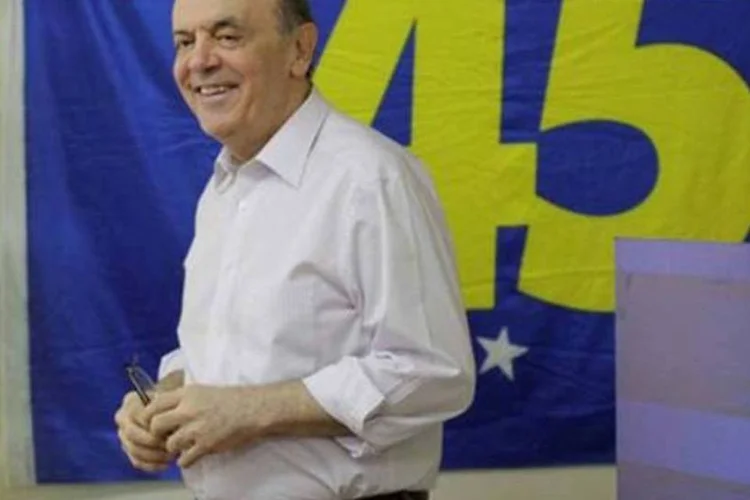 
	Jos&eacute; Serra: sua campanha vai focar os bairros de Pinheiros, Vila Mariana, Perdizes, Vila Madalena, Higien&oacute;polis, Bom Retiro e Barra Funda
 (Nelson Antoine/ Fotoarena)